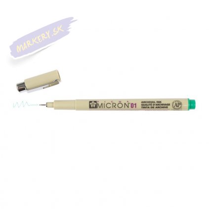 25998 2 sakura pigma micron 0 25mm zelena