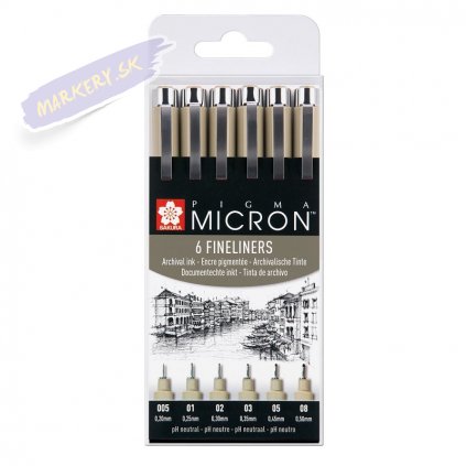 26022 2 sakura pigma micron set 6ks