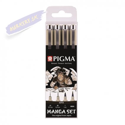 26046 1 sakura pigma micron set 4ks manga sepie