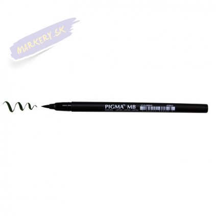 26160 2 sakura pigma pen brush stredni cerna