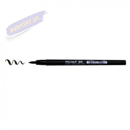 26163 2 sakura pigma pen brush silny cerna