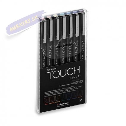 2640 2 liner touch sada 7ks barevna 0 1mm