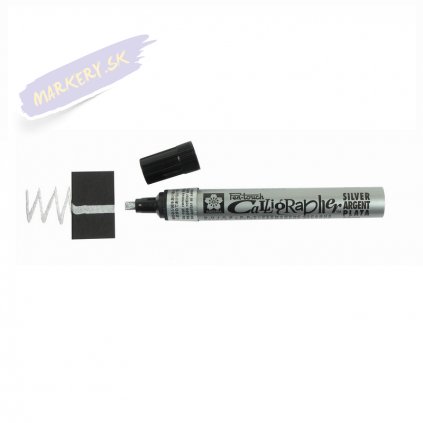 26475 2 sakura pen touch calligrapher 5 0mm stribrna