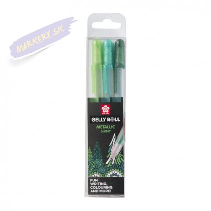 26508 2 sakura gelpen metallic set 3ks forest