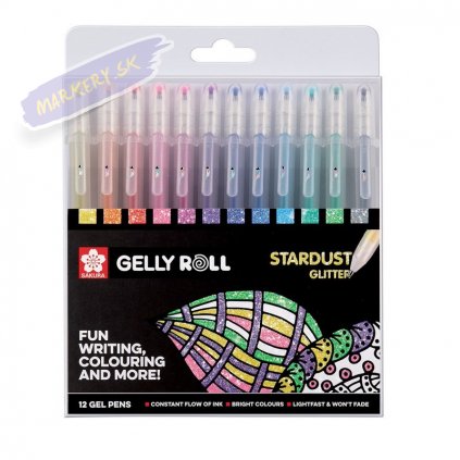 26547 2 sakura gelpen stardust set 12ks