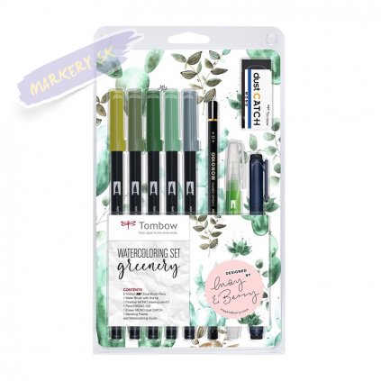 26640 4 tombow specialni edice may berry 9ks greenery