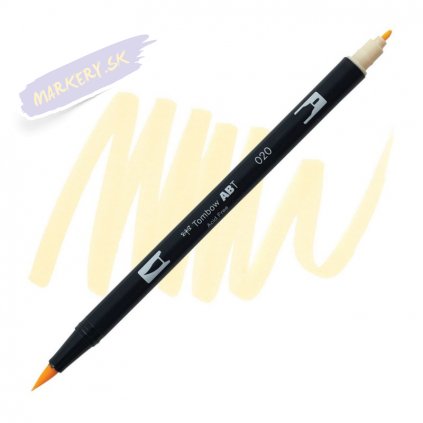 26697 2 tombow abt akvarelovy dual brush pen peach 020