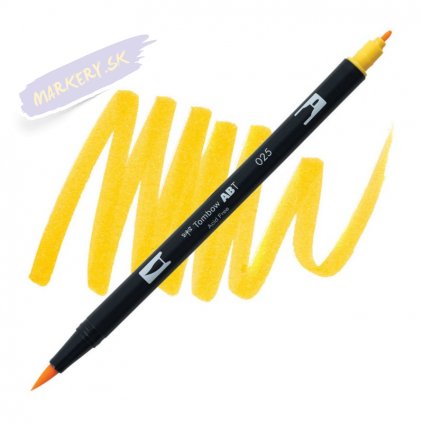 26700 2 tombow abt akvarelovy dual brush pen light orange 025