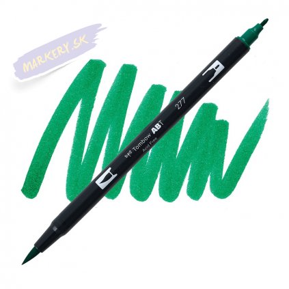 26760 2 tombow abt akvarelovy dual brush pen dark green 277