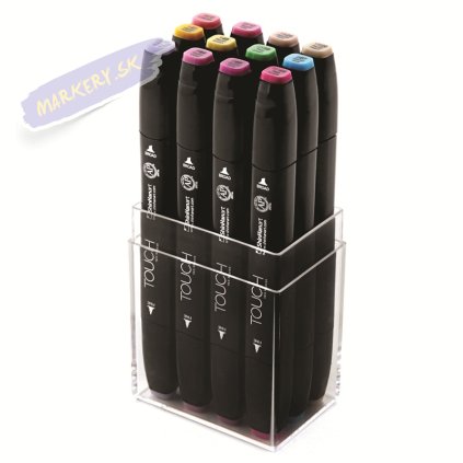 TOUCH TWIN Marker 12c SET [PASTEL]
