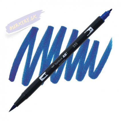 26826 2 tombow abt akvarelovy dual brush pen ultramarine 555