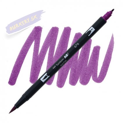 26856 2 tombow abt akvarelovy dual brush pen royal purple 676