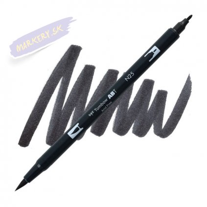26979 2 tombow abt akvarelovy dual brush pen lamp black n25