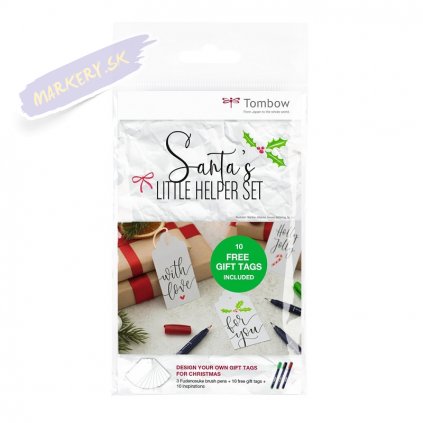 27096 4 tombow fudenosuke 3ks 10 bilych jmenovek