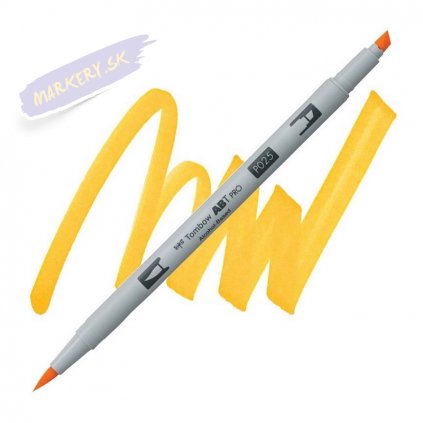 27123 5 tombow abt pro lihovy dual brush pen light orange 025