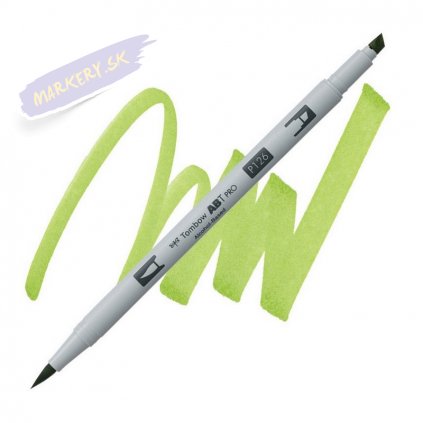 27147 5 tombow abt pro lihovy dual brush pen light olive 126