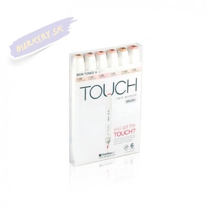 2718 3 touch twin brush marker 6ks pletove tony a