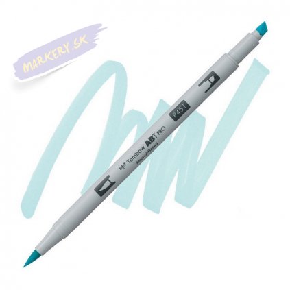 27216 5 tombow abt pro lihovy dual brush pen sky blue 451