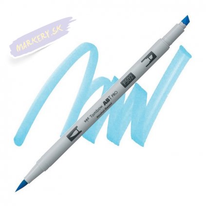 27231 5 tombow abt pro lihovy dual brush pen arctic blue 502