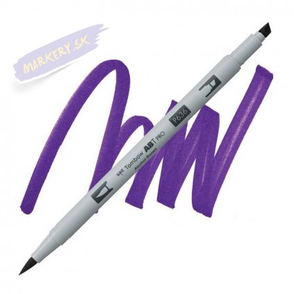 27267 5 tombow abt pro lihovy dual brush pen imperial purple 636