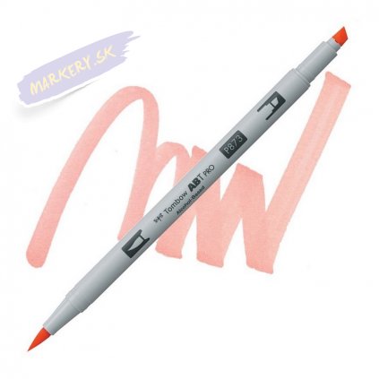 27348 5 tombow abt pro lihovy dual brush pen coral 873