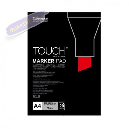 2790 1 blok a4 touch marker pad 20 listu