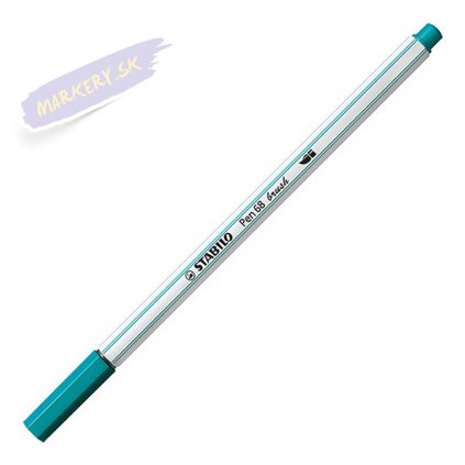 29262 fix stabilo pen 68 brush tyrkysovy 51