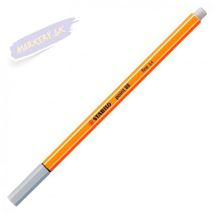 29514 liner stabilo point 88 svetle sedy 94