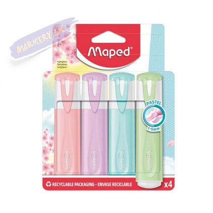 29751 1 zvyraznovac maped fluo peps pastel 4ks