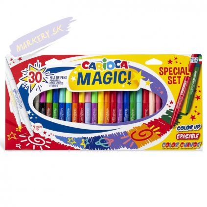 30204 2 fixy carioca magic 30ks erasable color change color up