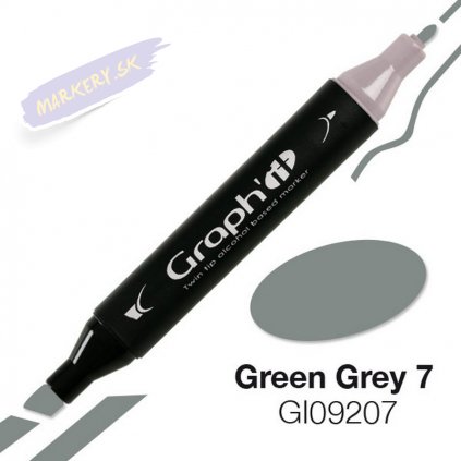 31599 3 graph it alkoholovy twin marker green grey 7