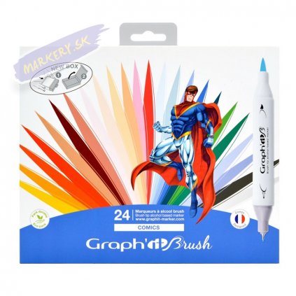 graphit brush 24ks comic