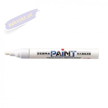 zebra paint bily