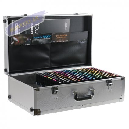 3.TOUCH TWIN Marker 204 Colors Complete SET Horizontal