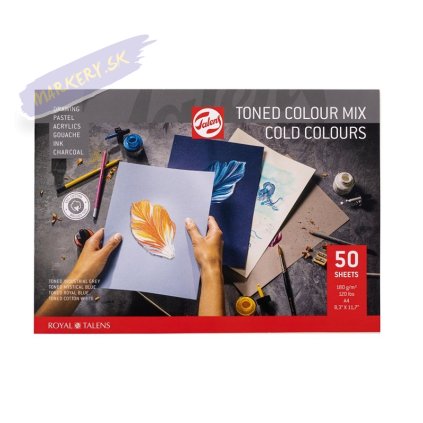 toned colour mix cold A4