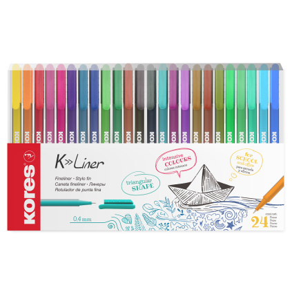 K Liner all pens coloured 2