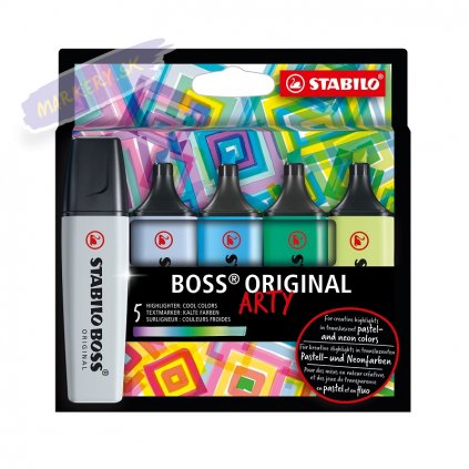 36156 zvyraznovac stabilo boss original 5ks arty b