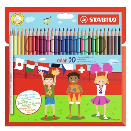 Pastelky STABILO color, 30 ks