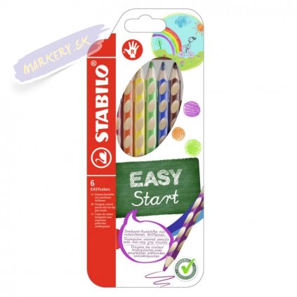 36438 pastelky stabilo easycolors 6ks pro pravaky