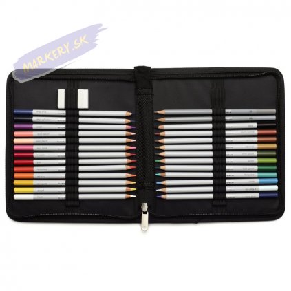 884955085226 WN SC COLOUR PENCILS WALLET 27PC 884955085226 [OPEN] (For Office Print)