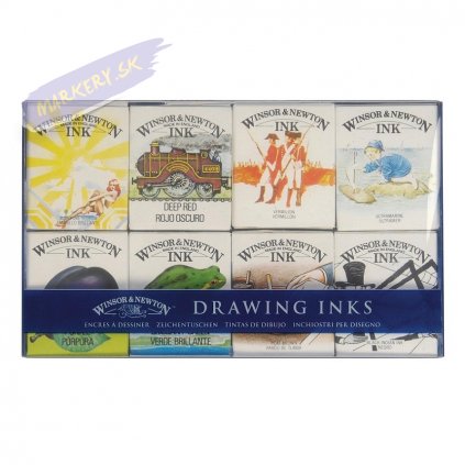 5012572402491 W&N DRAWING INKS WILLIAM COLLECTION INK PACK (For Office Print)