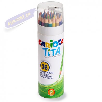 43342 CARIOCA Tita Paper Tube 36 pcs