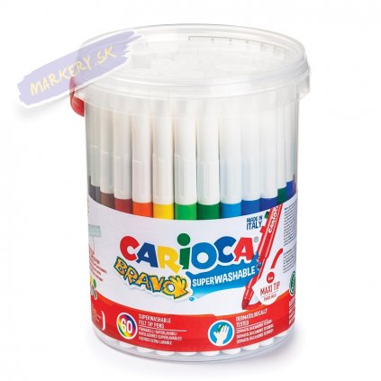 40100 CARIOCA Bravo Jar 60 pcs