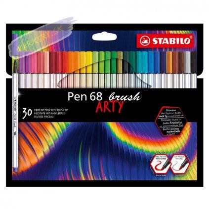 38457 3 fix stabilo pen 68 brush 30ks arty
