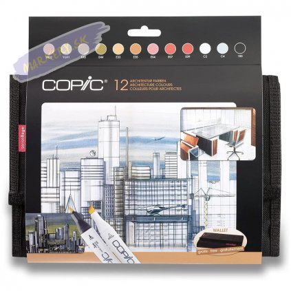 copic classic 12ks architektur penal