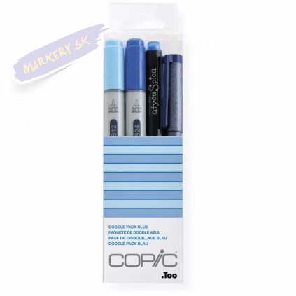 copic ciao doodle 4 blue