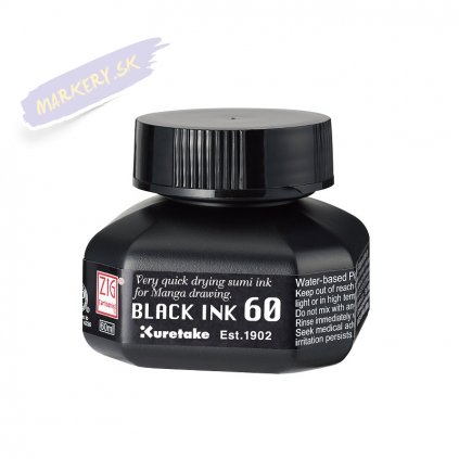 kuretake black ink 60ml