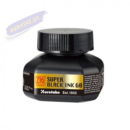 kuretake super black ink 60ml