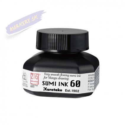 kuretake sumi ink 60ml