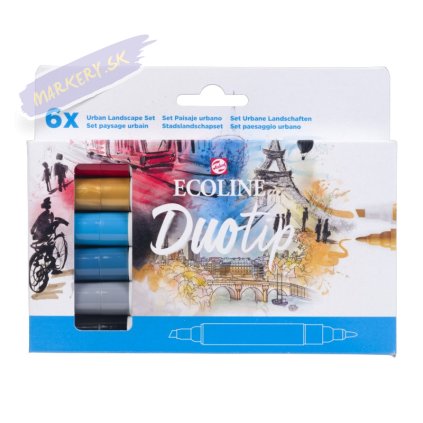 40227 1 akvarelovy ecoline duo tip 6ks mestske